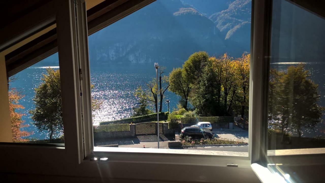 La Meridiana Sul Lago Abbadia Lariana Exterior foto